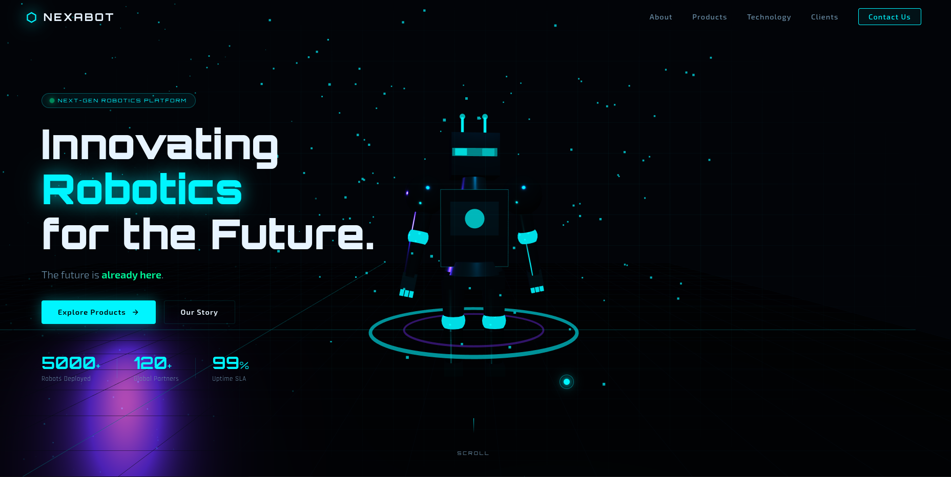 Nexabot robotics company